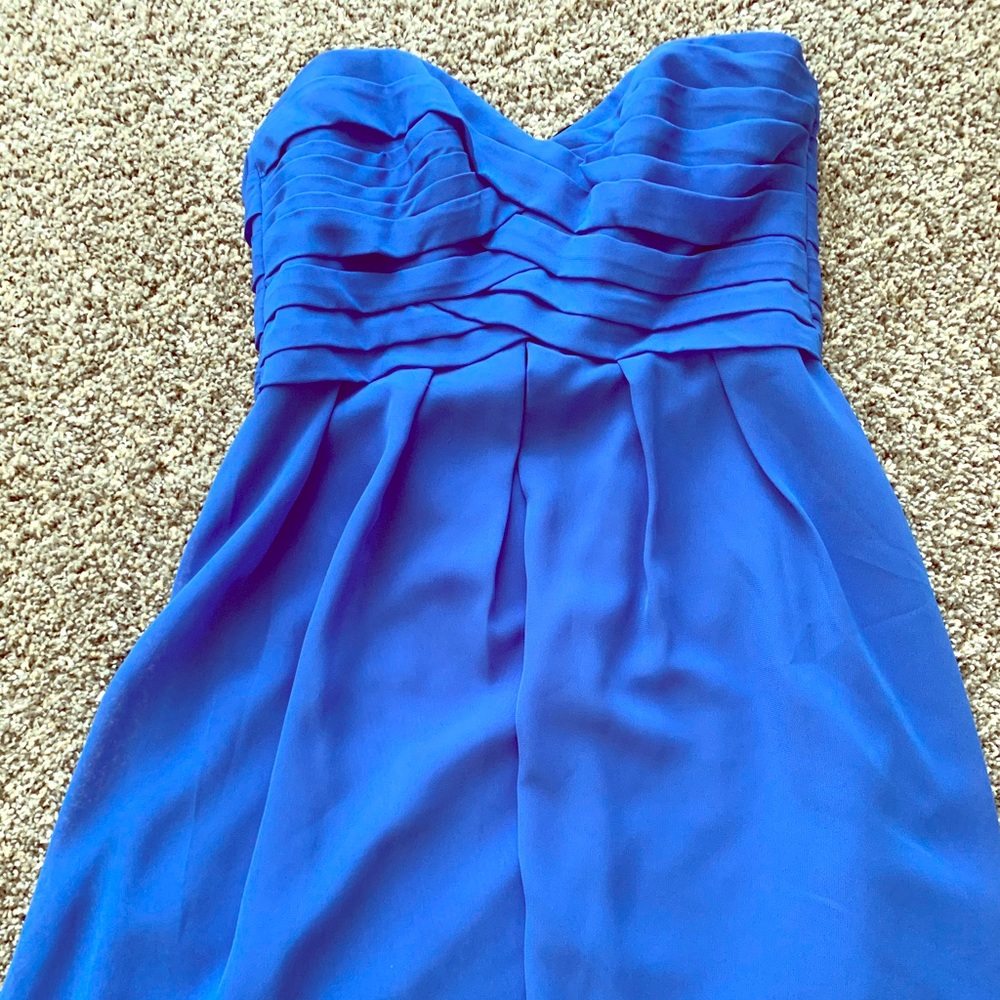 Royal blue bridesmaid dress